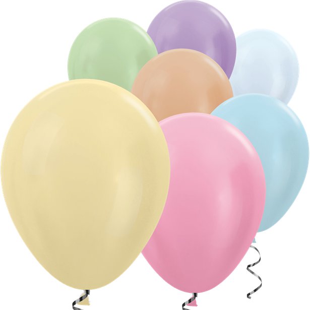 Assorted Satin Mini Balloons - 5