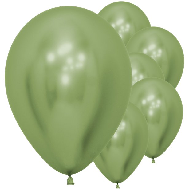 Lime Green Reflex Balloons - 12" Latex (50pk) – product image 1