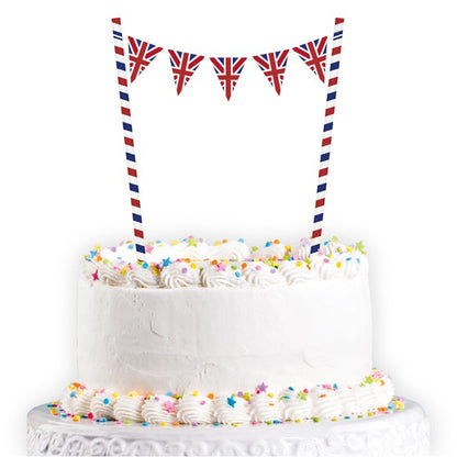 Union Jack Cake Bunting - 22cm x 19xm