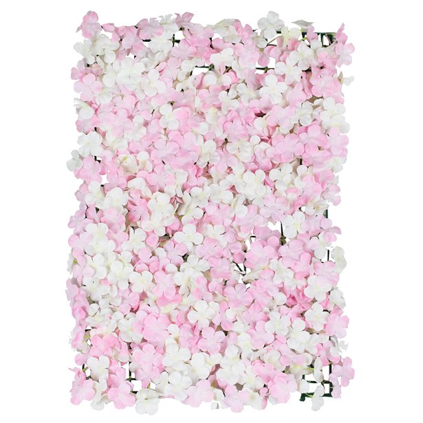 Pink & White Flower Wall Backdrop Tile - 60cm x 40cm – product image 1