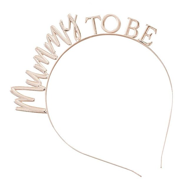 Baby In Bloom 'Mummy To Be' Metal Headband – product image 1