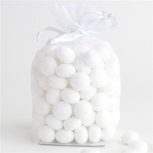 White Organza Bags - 15cm x 11cm (10pk)