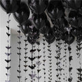 Black Balloon Ceiling Kit with Bat Tails – product image 1