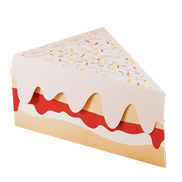 Slice of Cake Mini Cake Boxes (10pk) – product image 1