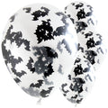 Bat Confetti Balloons - 12" Latex (4pk) – product image 1