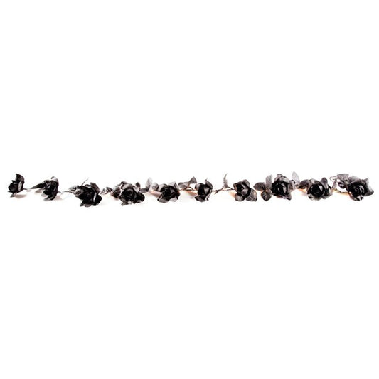 Black Rose LED Garland - 1.5m