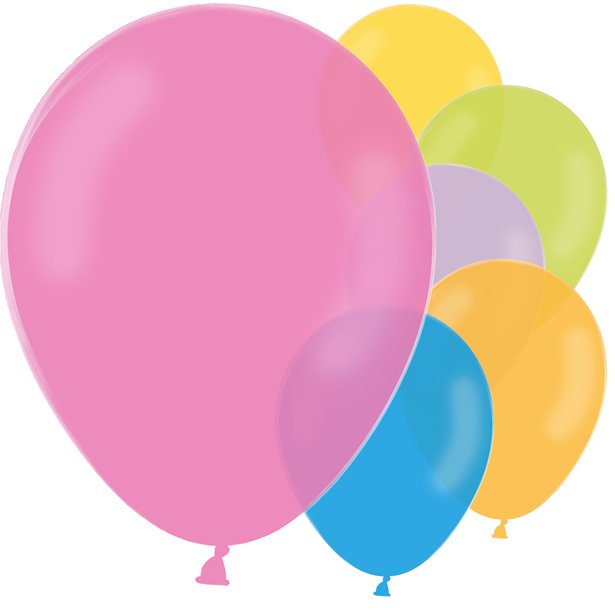 Pastel Mix Latex Balloons - 12" (10pk) – product image 1