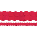 Red Paper Garland - 3.65m – product image 1