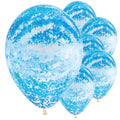 Graffiti Sky Blue Balloons - 12" Latex (25pk) – product image 1