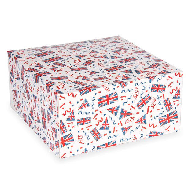 Union Jack Cake box - 26cm – product image 1