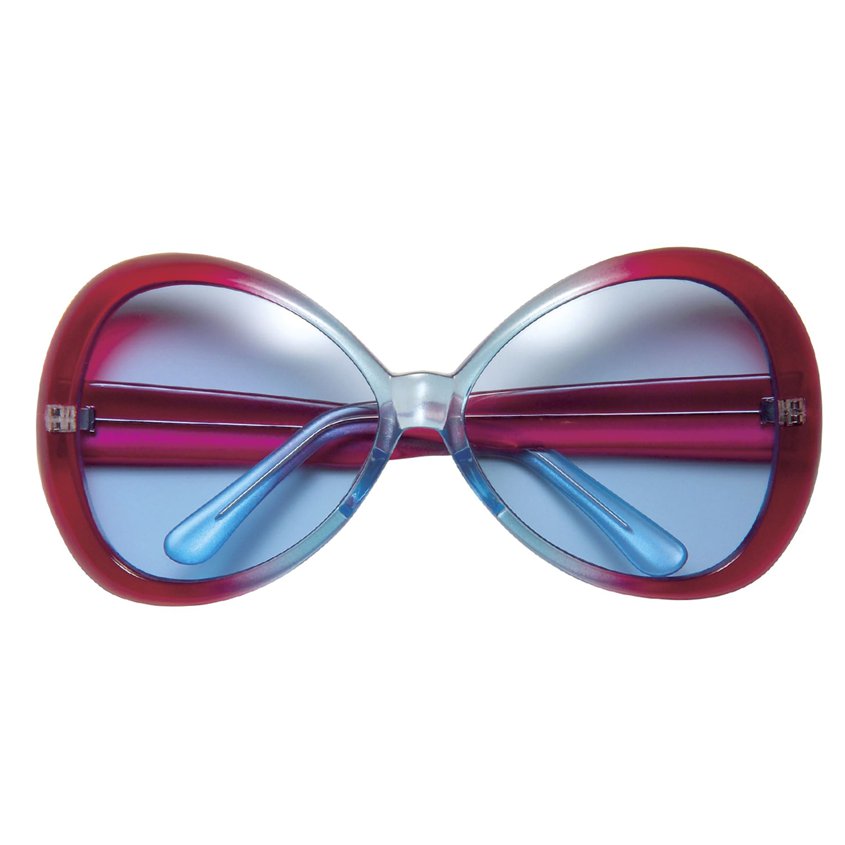 60's Red/Turquoise Glasses – product image 1