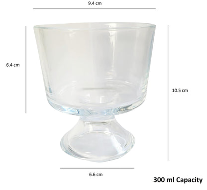Mini Glass Serving Bowls - Set of 6 | M&W	