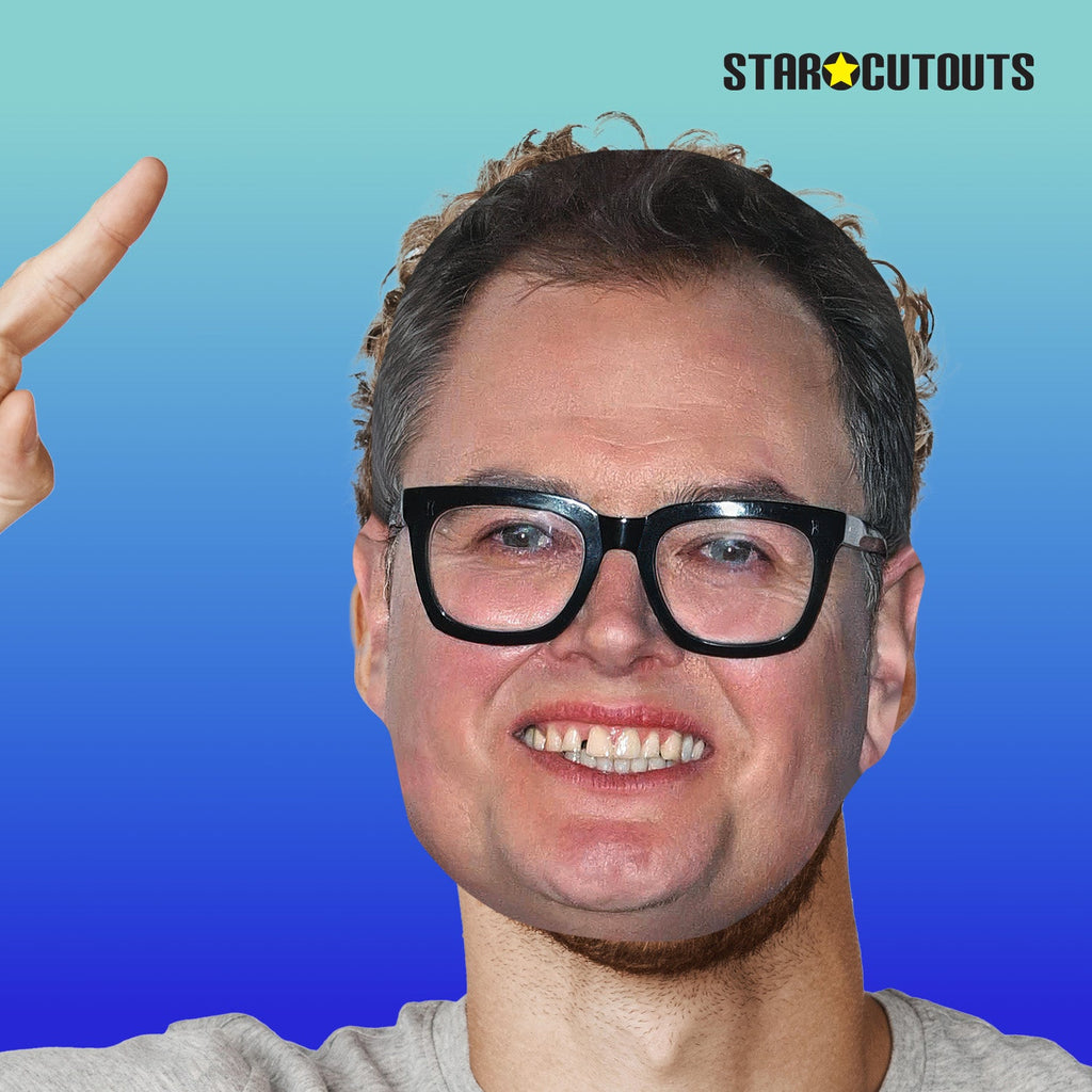 CMP012 Alan Carr Six Pack Of Masks - Includes Tabs and Elastic – product image 4