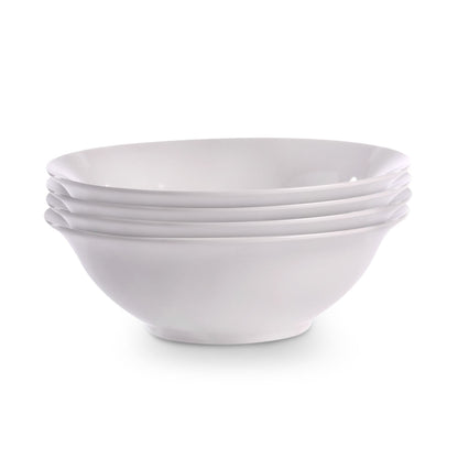 White Serving Bowls - Set of 4 | M&W	
