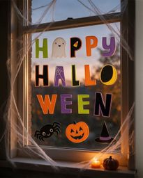 Hallo-Ween Friends Window Gel Clings – product image 1