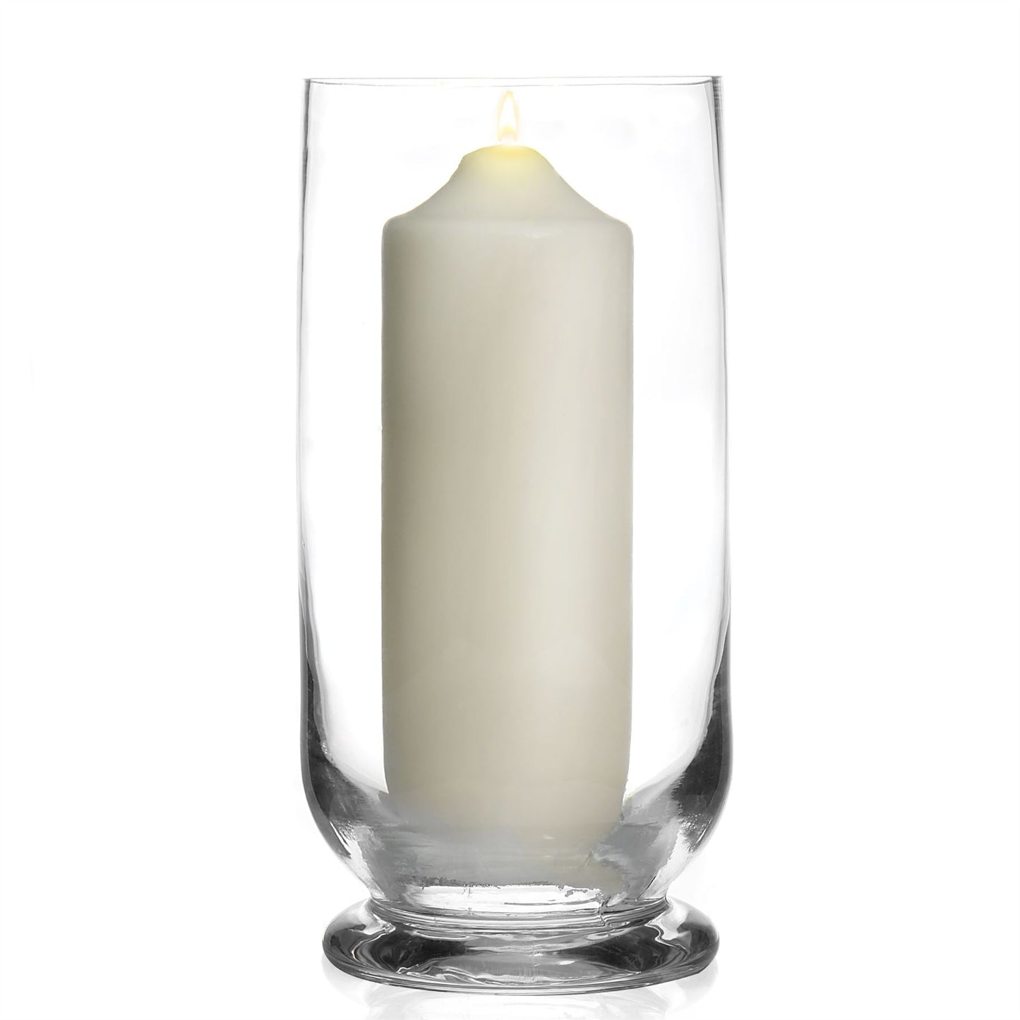 Tall Glass Storm Lantern Candle Holder | M&W	