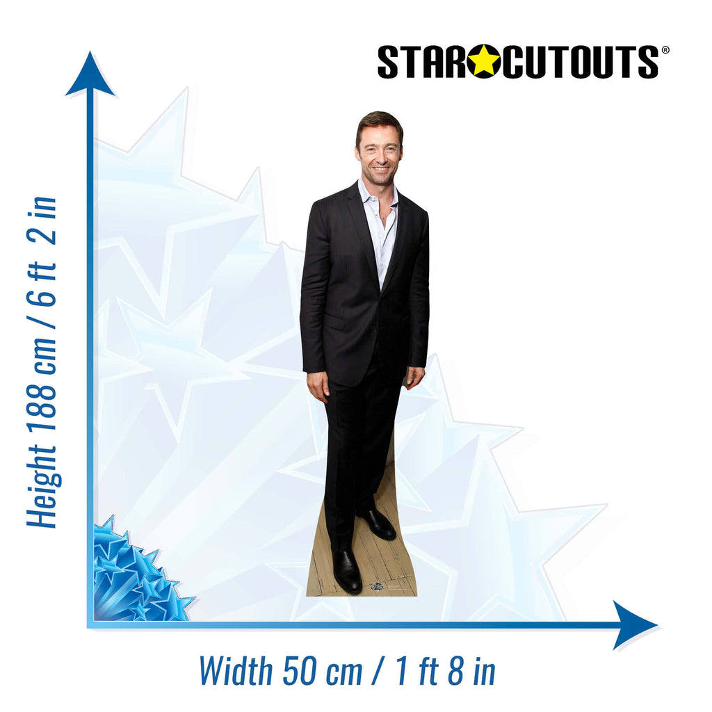 CS603 Hugh Jackman Height 188cm Lifesize Cardboard Cutout – product image 2