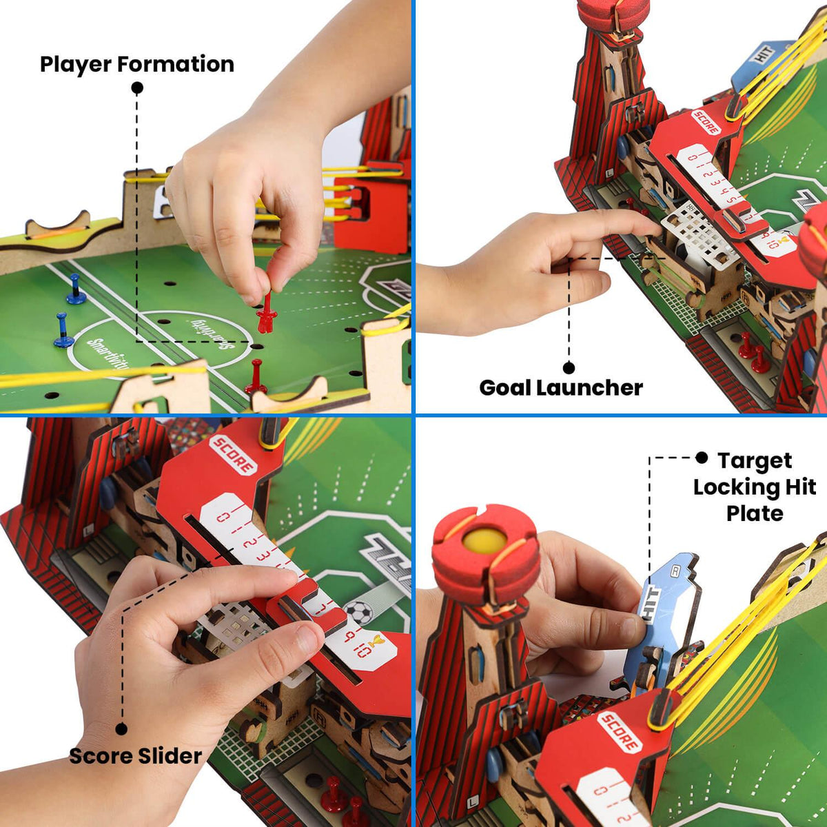 Smartivity Mini Football | Build-It-Yourself Multiplayer STEAM Board Game – product image 4