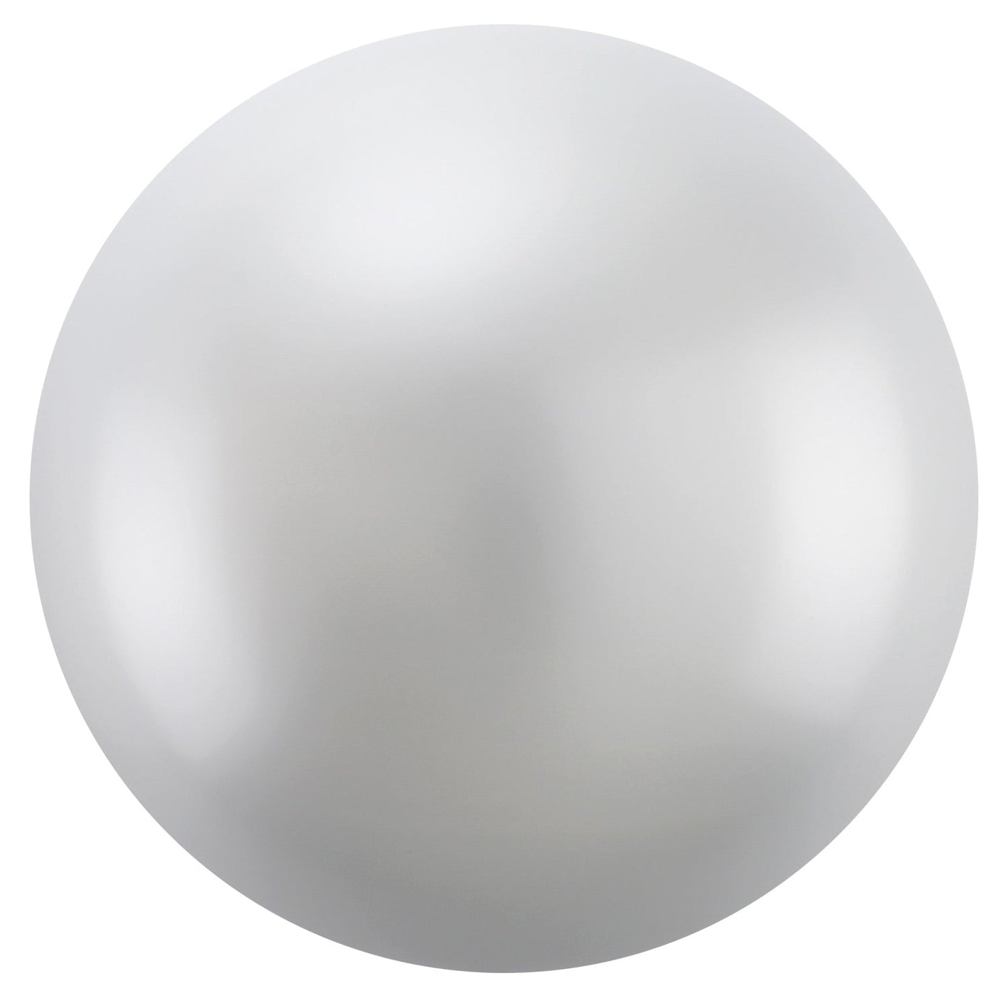 Silver Matte Sphere Balloon - 16"
