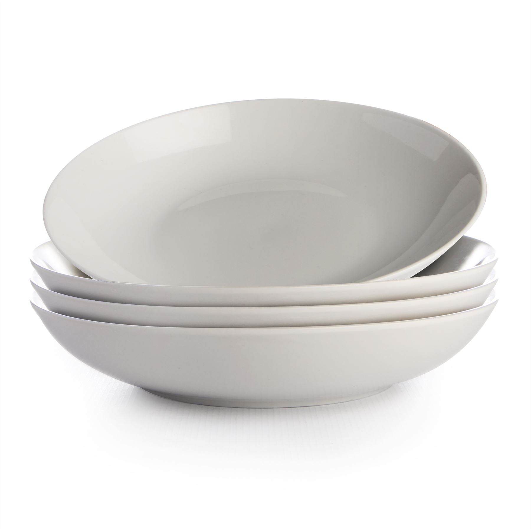 Porcelain Pasta Bowls - Set of 4 | M&W	
