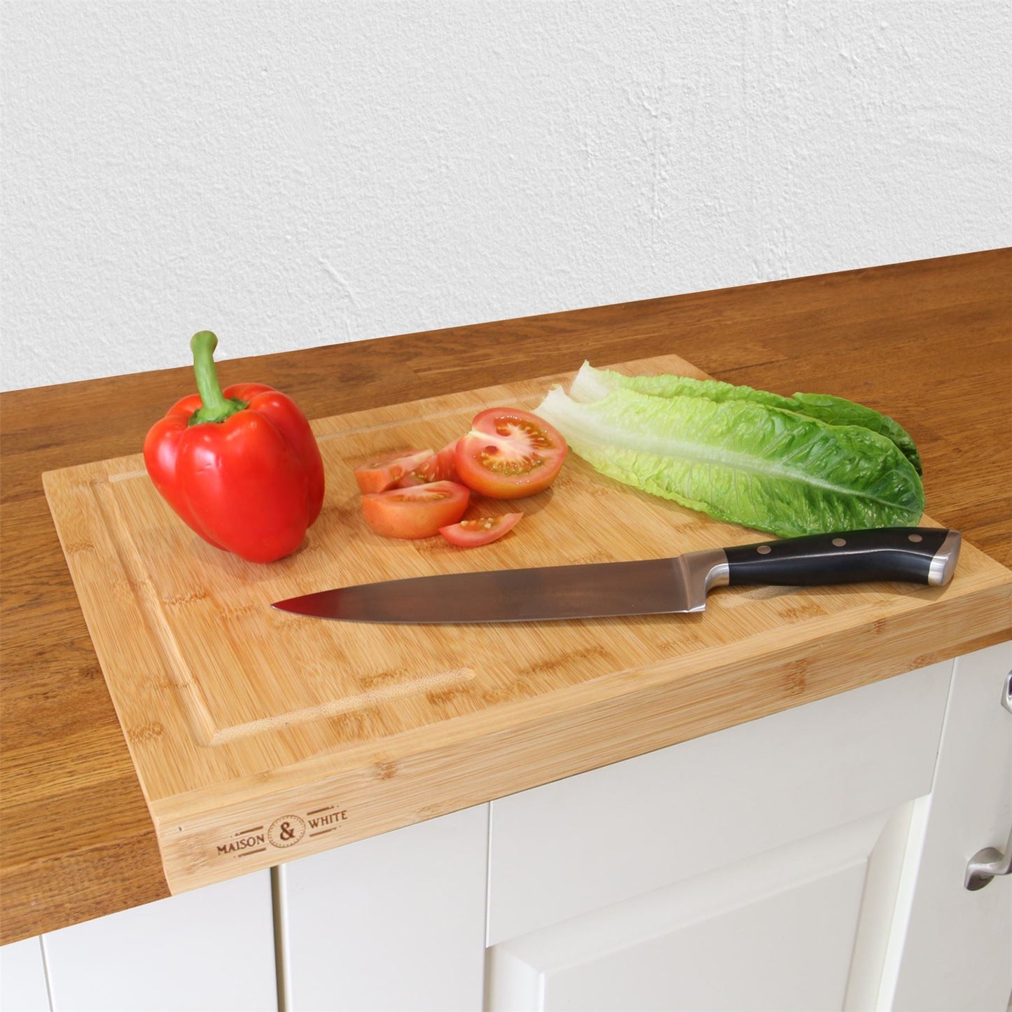 Counter Edge Bamboo Chopping Board | M&W	