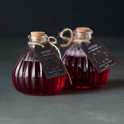 Witch's Brew Glass Potion Bottles (2PK)