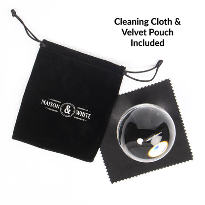 K9 Clear Crystal Ball For Photography 80mm | M&W	