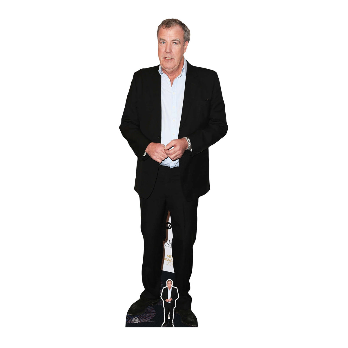 CS712 Jeremy Clarkson Height 194cm Lifesize Cardboard Cut Out With Mini – product image 1