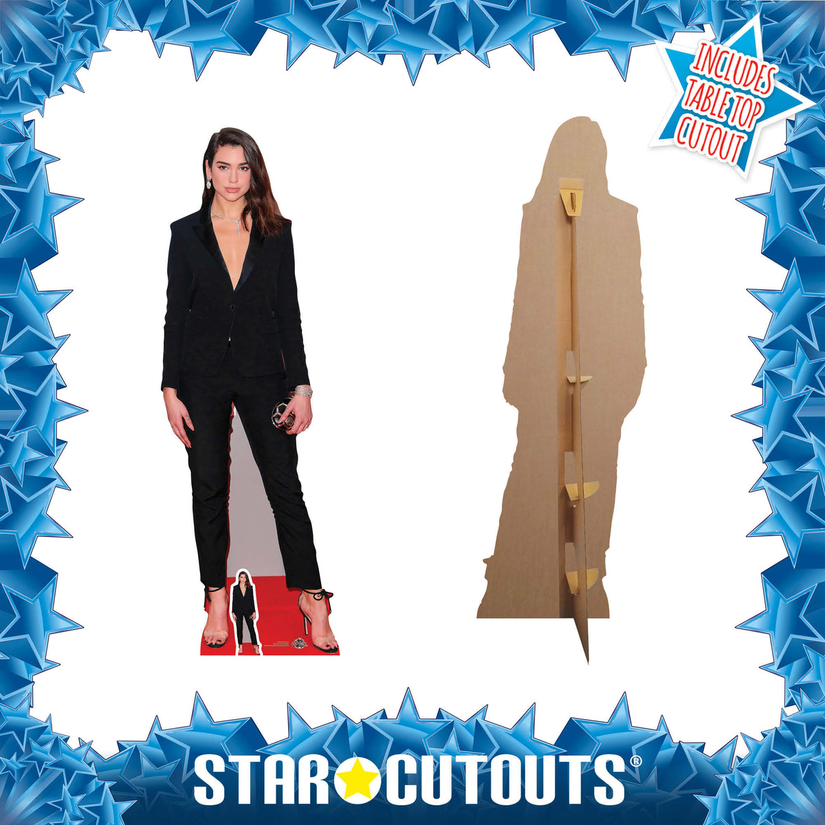 CS716 Dua Lipa Height 175cm Lifesize Cardboard Cut Out With Mini – product image 3