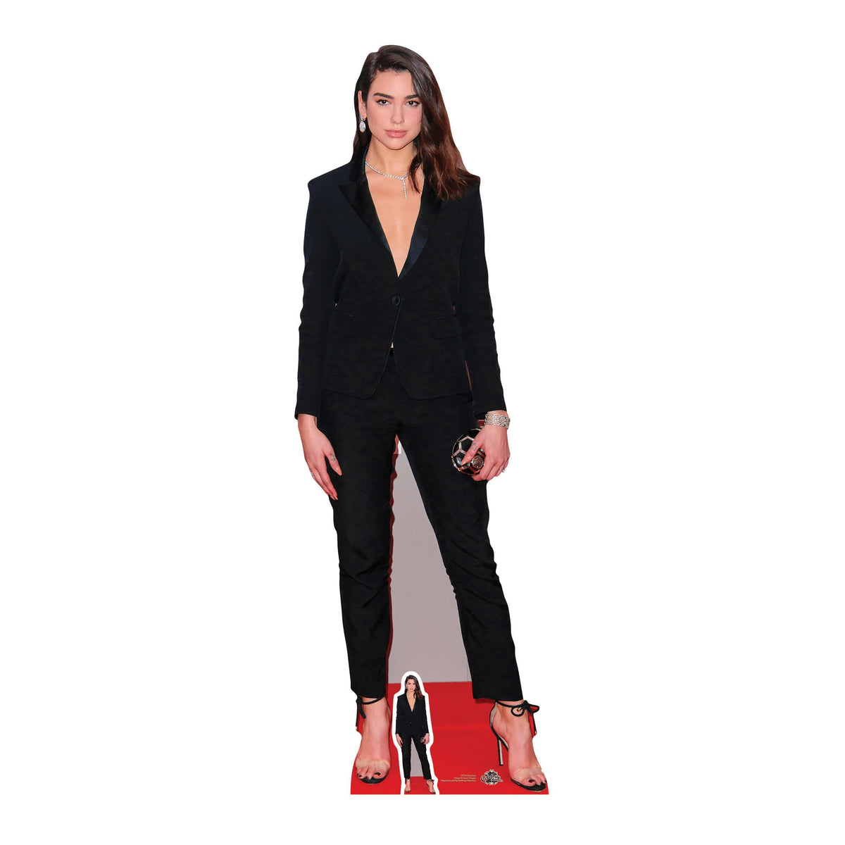 CS716 Dua Lipa Height 175cm Lifesize Cardboard Cut Out With Mini – product image 1
