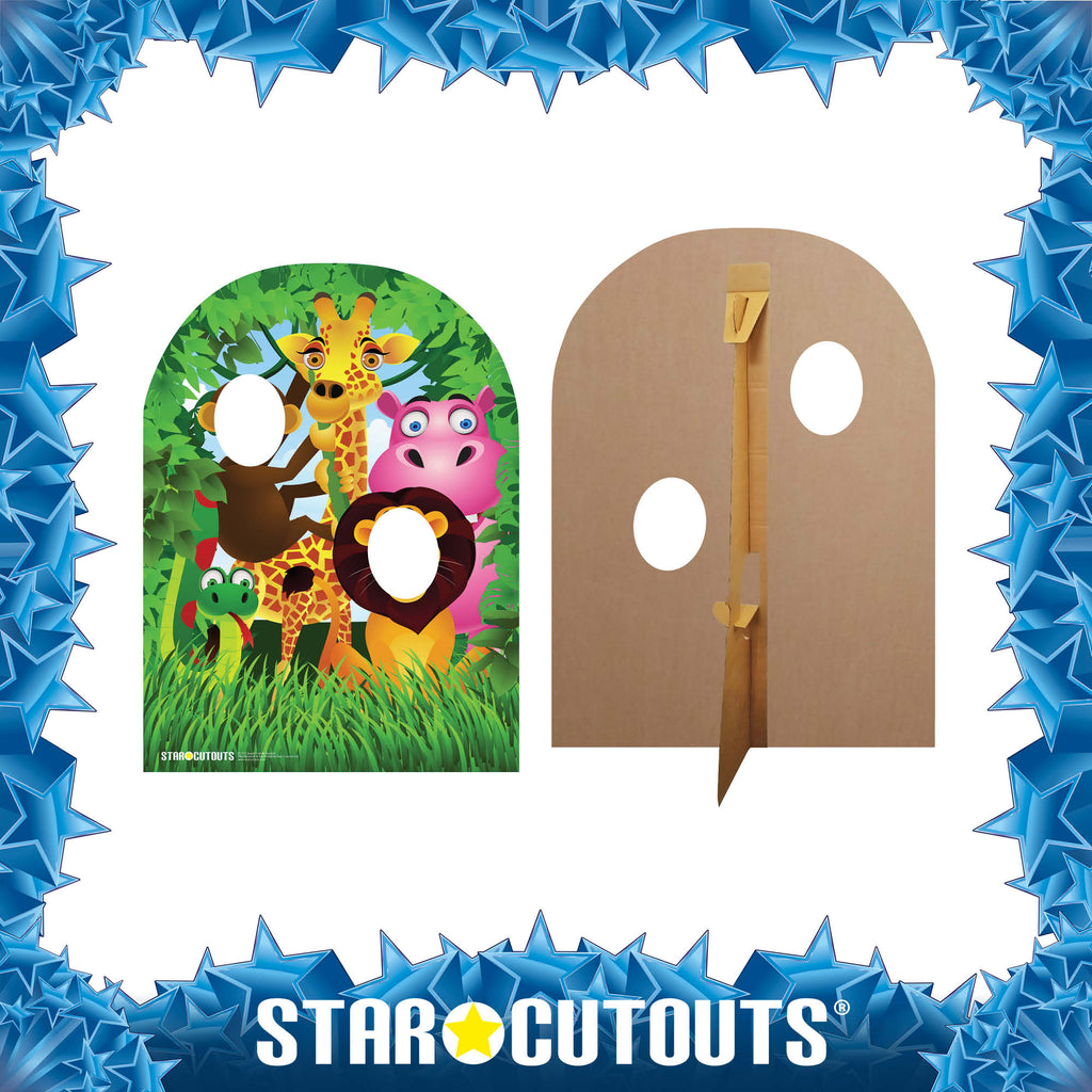 SC717 Jungle stand in (child) Cardboard Cut Out Height 120cm – product image 6