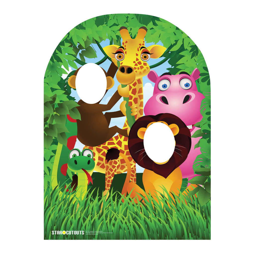SC717 Jungle stand in (child) Cardboard Cut Out Height 120cm – product image 4