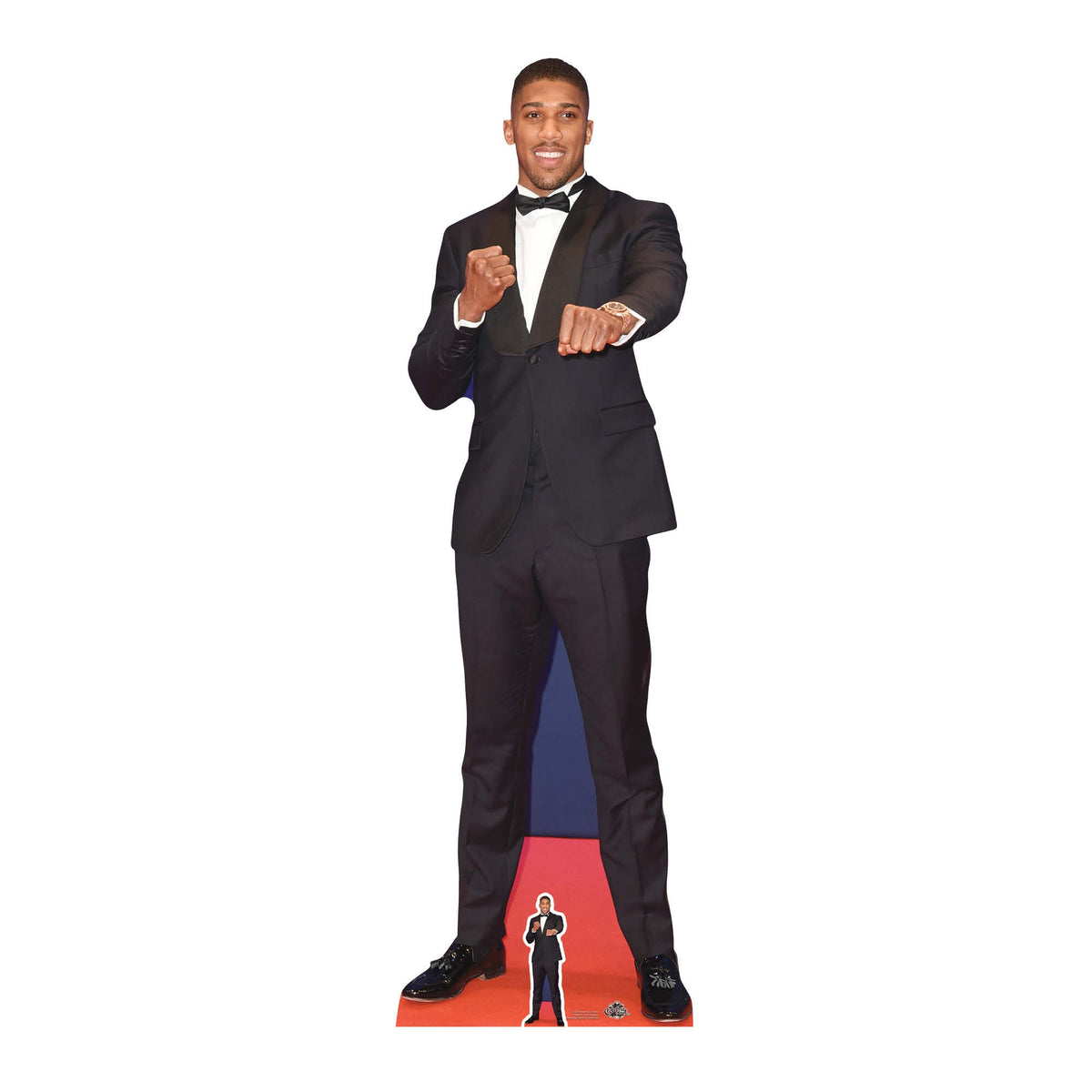 CS736 Anthony Joshua Boxer Height 191cm Lifesize Cardboard Cut Out With Mini – product image 1