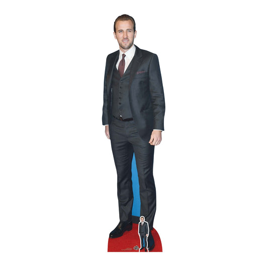 CS740 Harry Kane Footballer World Cup 2026  Height 187cm Lifesize Cardboard Cut Out With Mini