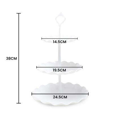 Round Cake Stand & Appetiser Tray Set | Pukkr	
