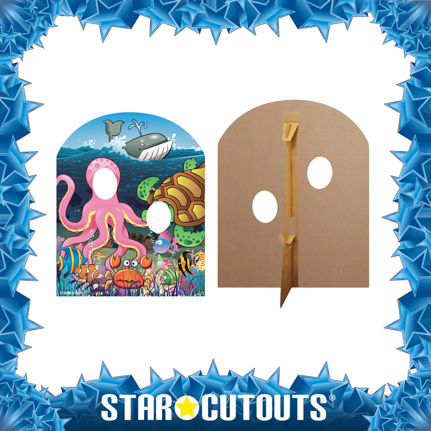 SC764 Under the Sea Stand In (Child) Cardboard Cut Out Height 118cm