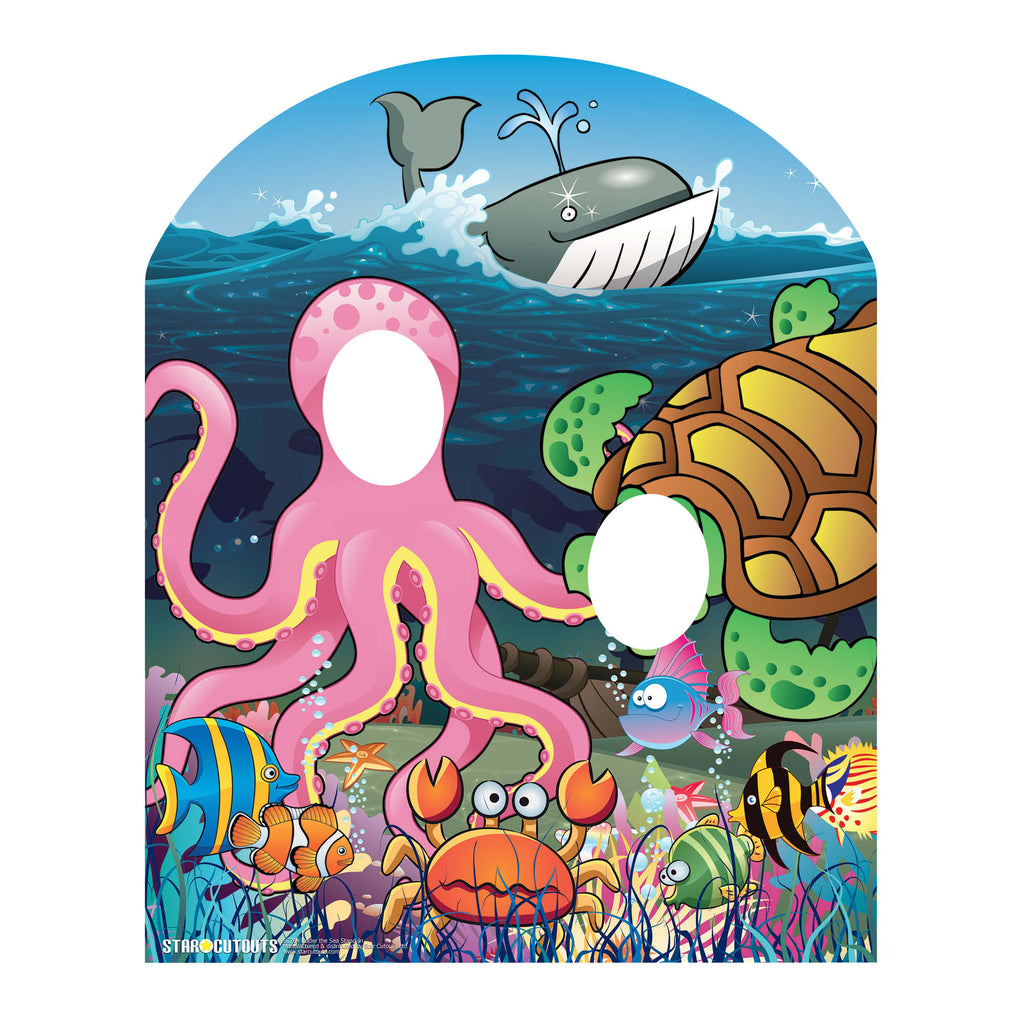 SC764 Under the Sea Stand In (Child) Cardboard Cut Out Height 118cm – product image 1