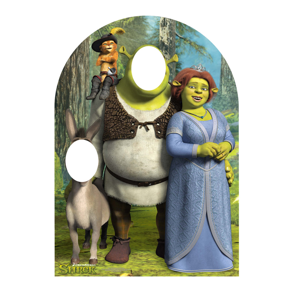 SC821 Shrek Stand-in (Child-Sized) Cardboard Cut Out Height 134cm – product image 1