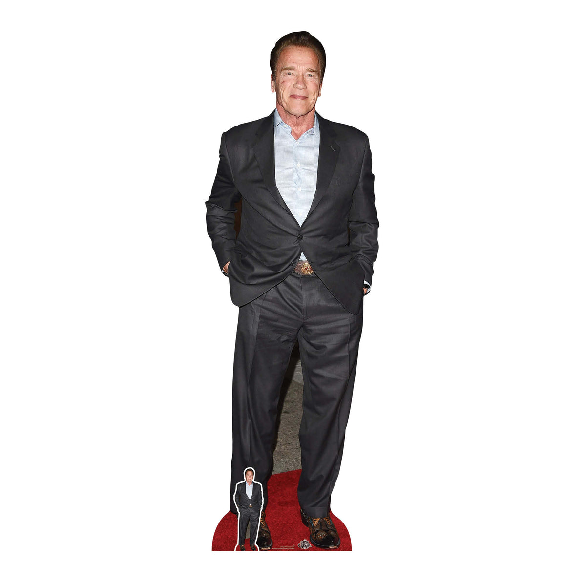 CS832 Arnold Schwarzenegger Height 188cm Lifesize Cardboard Cut Out With Mini – product image 1
