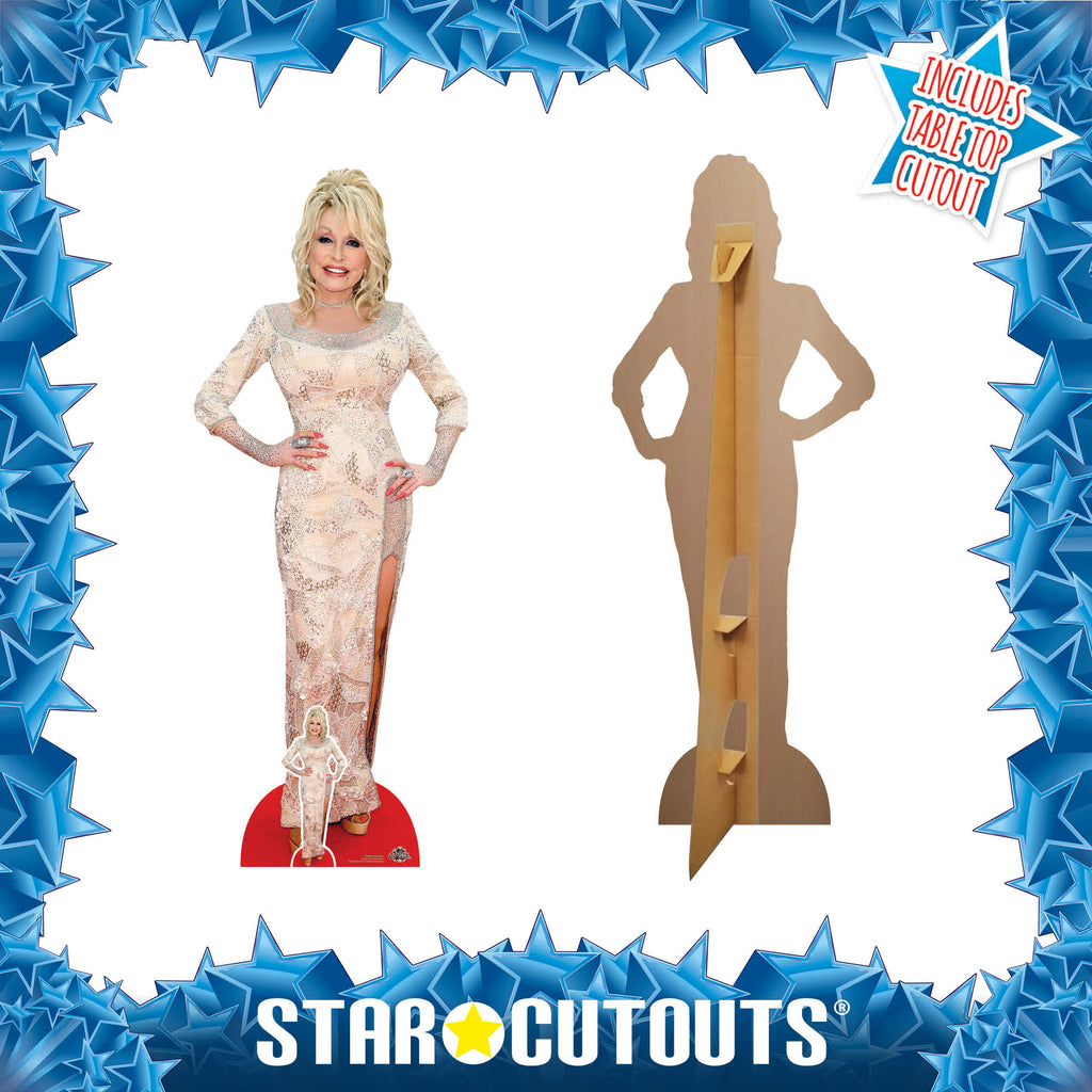 CS889 Dolly Parton Height 161cm Lifesize Cardboard Cut Out With Mini – product image 3
