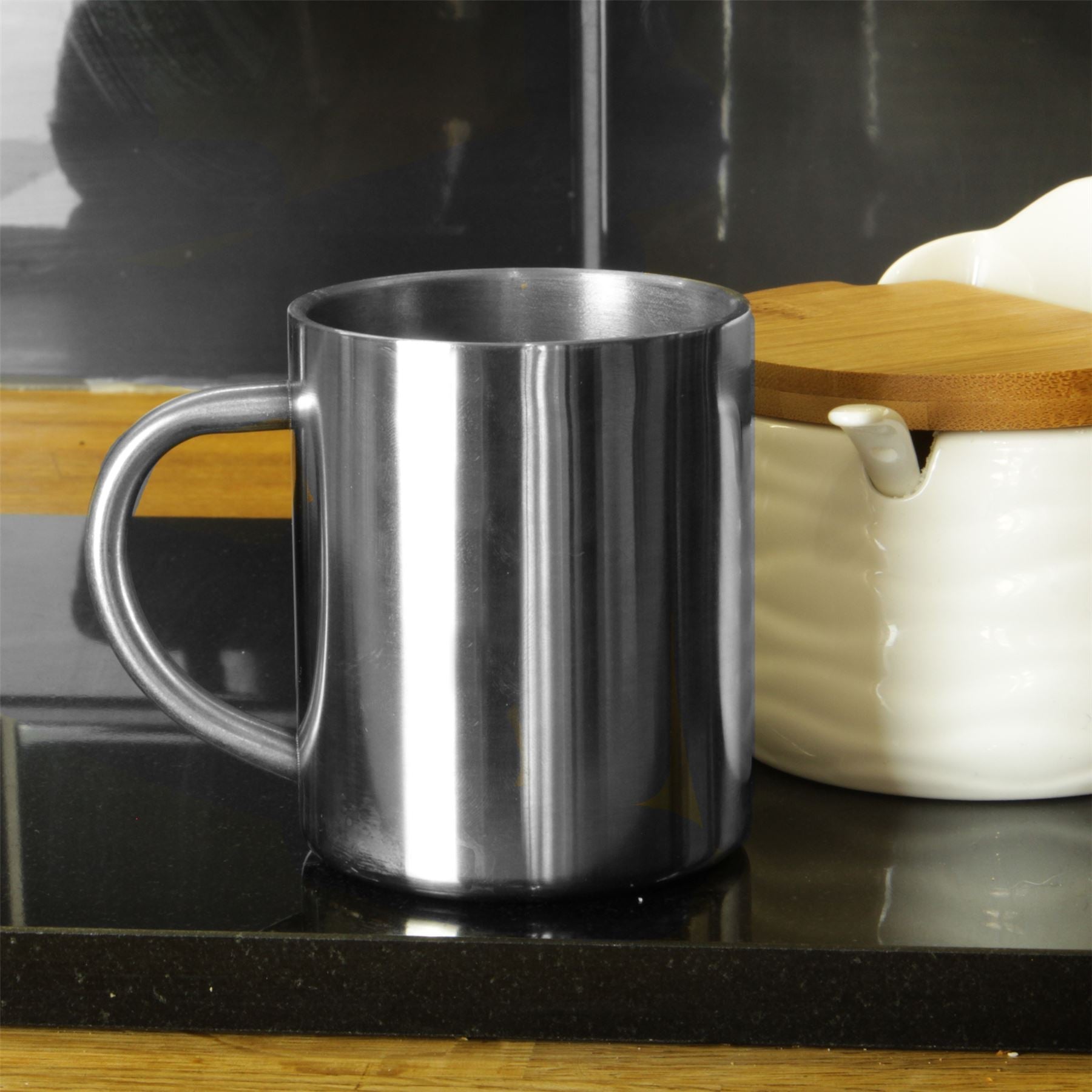 Stainless Steel Mugs - Set of 2 | M&W	