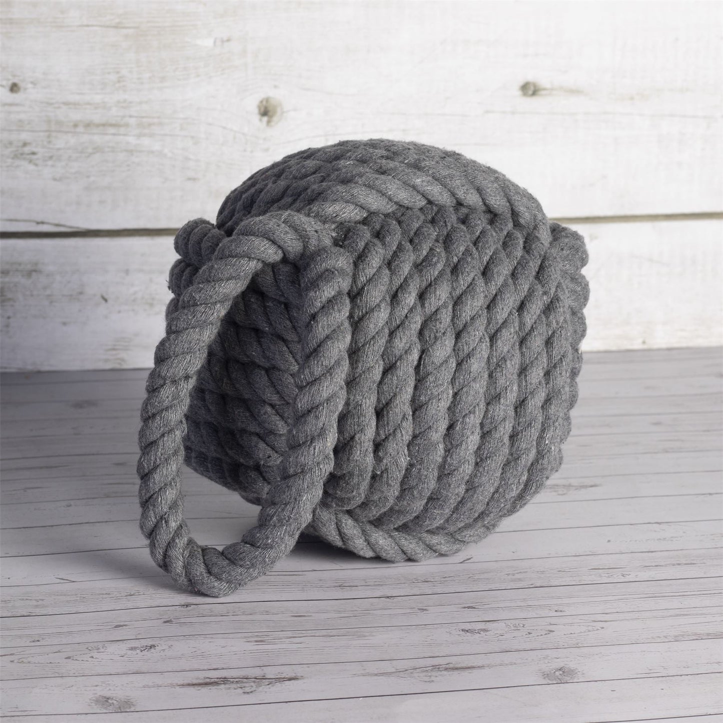 Rope Knot Door Stop Grey | M&W	