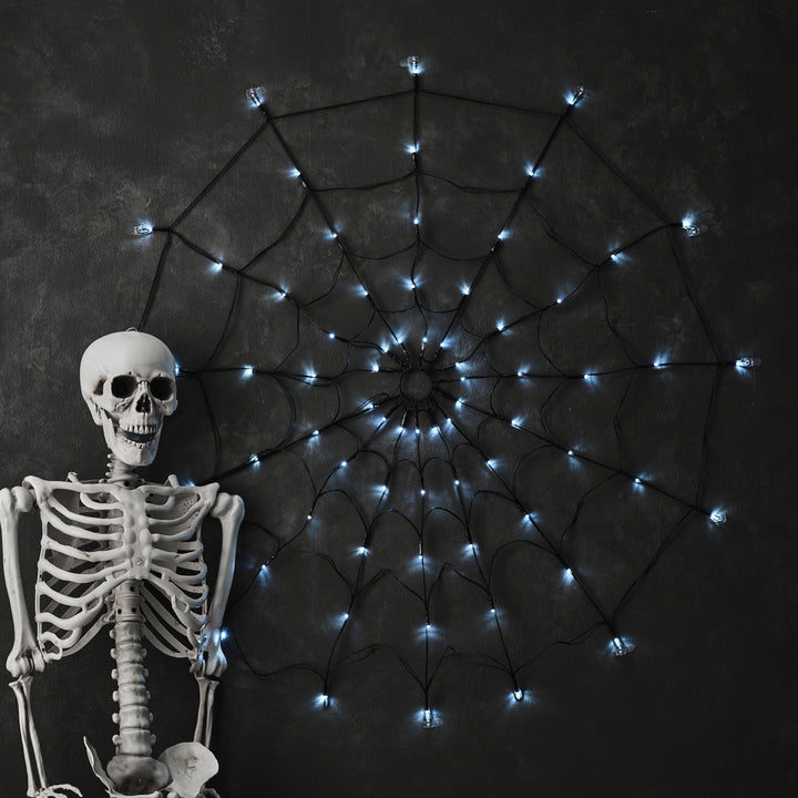 Light Up Spiderweb Decoration – product image 1