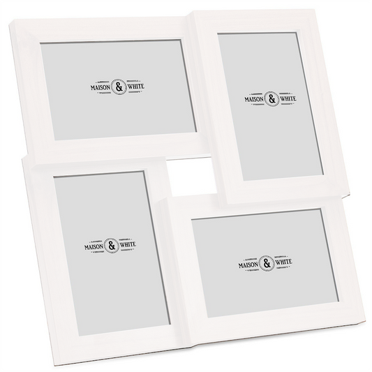 Multi Picture Aperture 6" x 4" Photo Frame White | M&W	