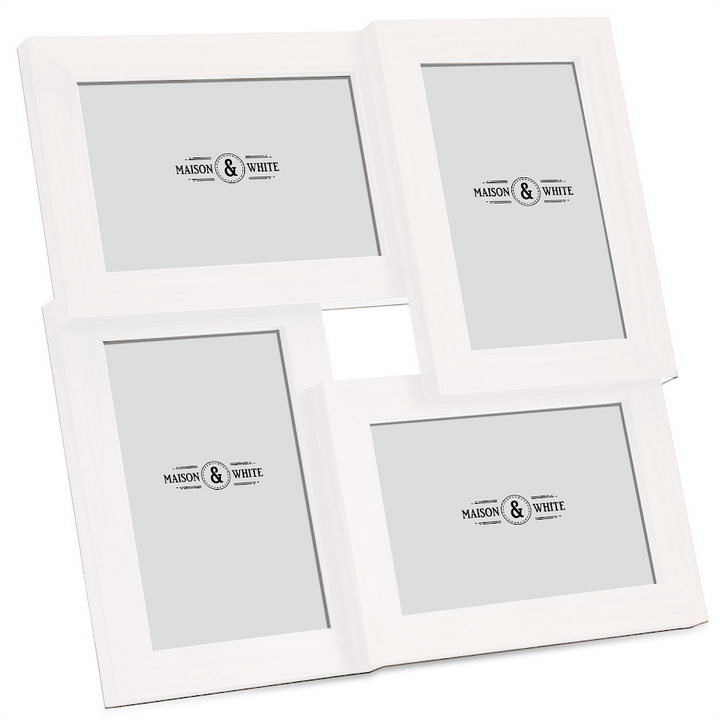 Multi Picture Aperture 6" x 4" Photo Frame White | M&W	