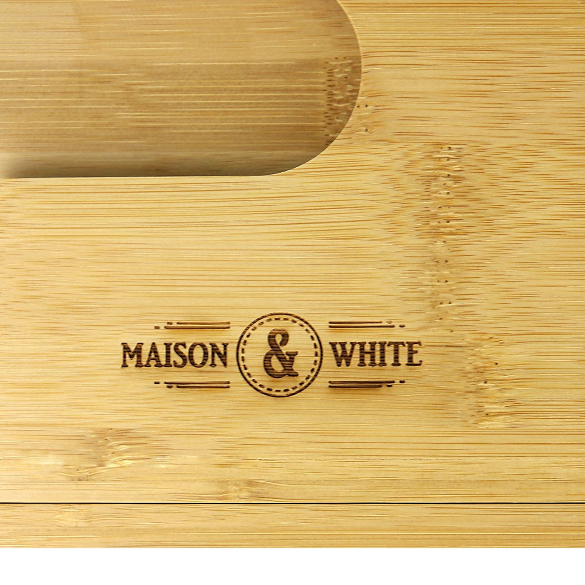 Extendable Bamboo Bath Caddy | M&W	