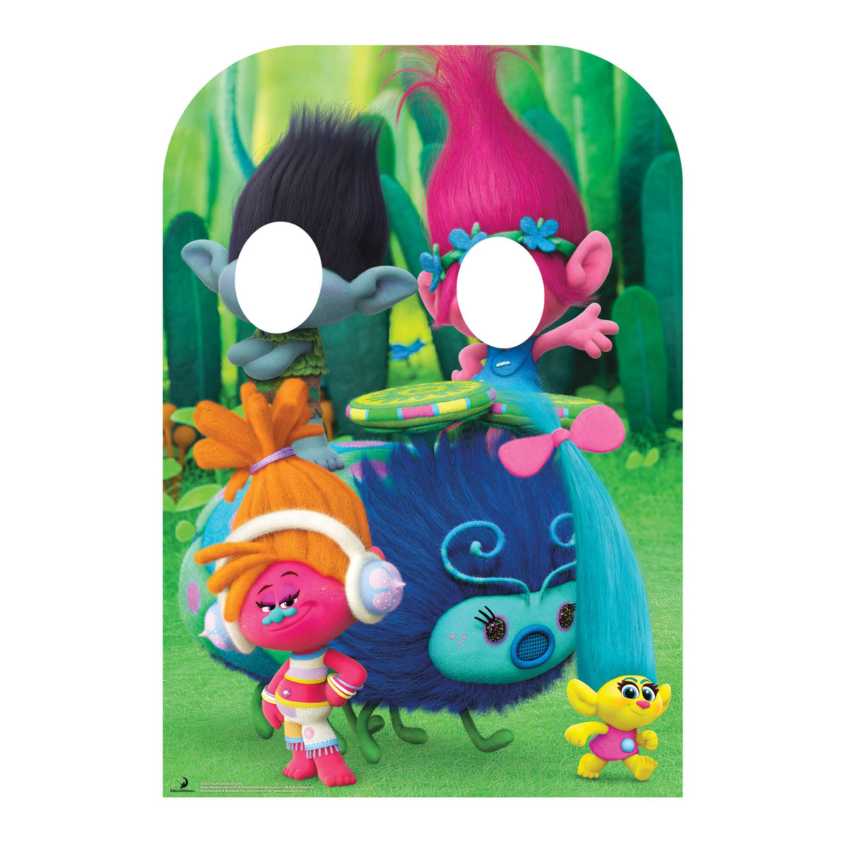 SC930 Trolls Stand-In (Can't Stop the Feeling Left) Cardboard Cut Out Height 136cm – product image 3