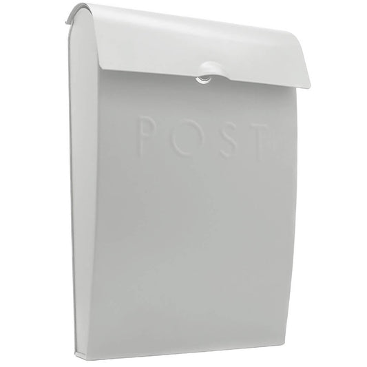 Wall Mounted Post Box in White | M&W	
