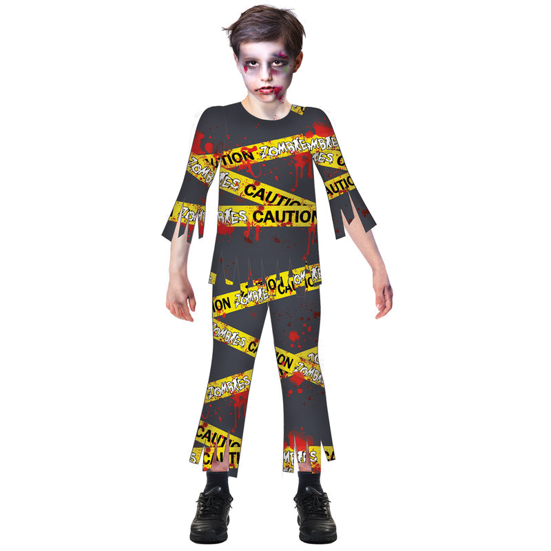 Caution Zombie - Kids Costume