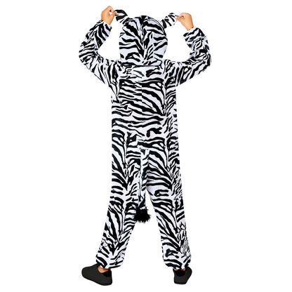 Zebra Onesie - Child Costume